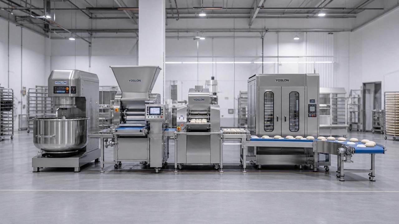 How to Choose Commercial Dough Processing Systems for Bakery Output and Floor Space