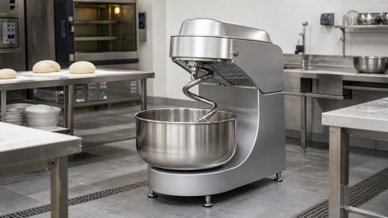 Easy Clean Spiral Mixers: What Features Reduce Dough Build-Up and Daily Washdown Time?