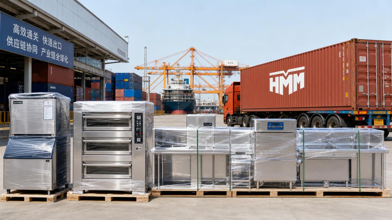China Customs Starts Green Channel Trial for Commercial Kitchen Exports
