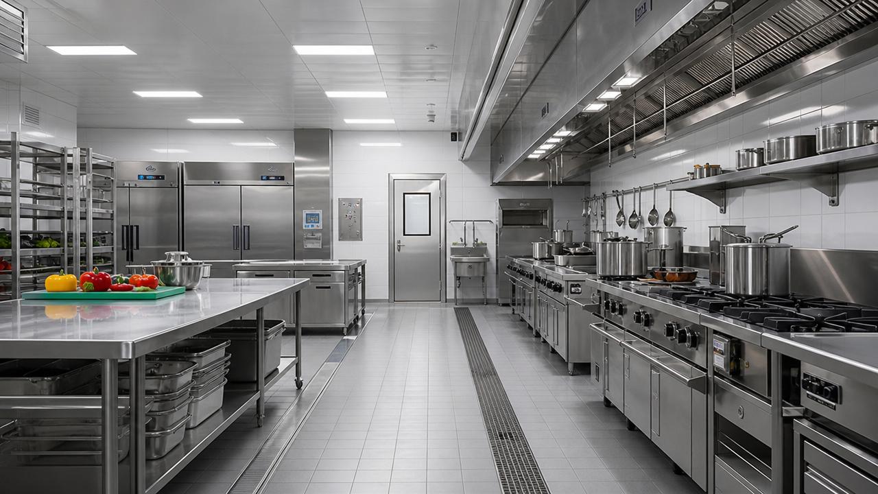 304 Stainless Steel Kitchen Layout Planning: Key Design Rules for Cleanability and Workflow