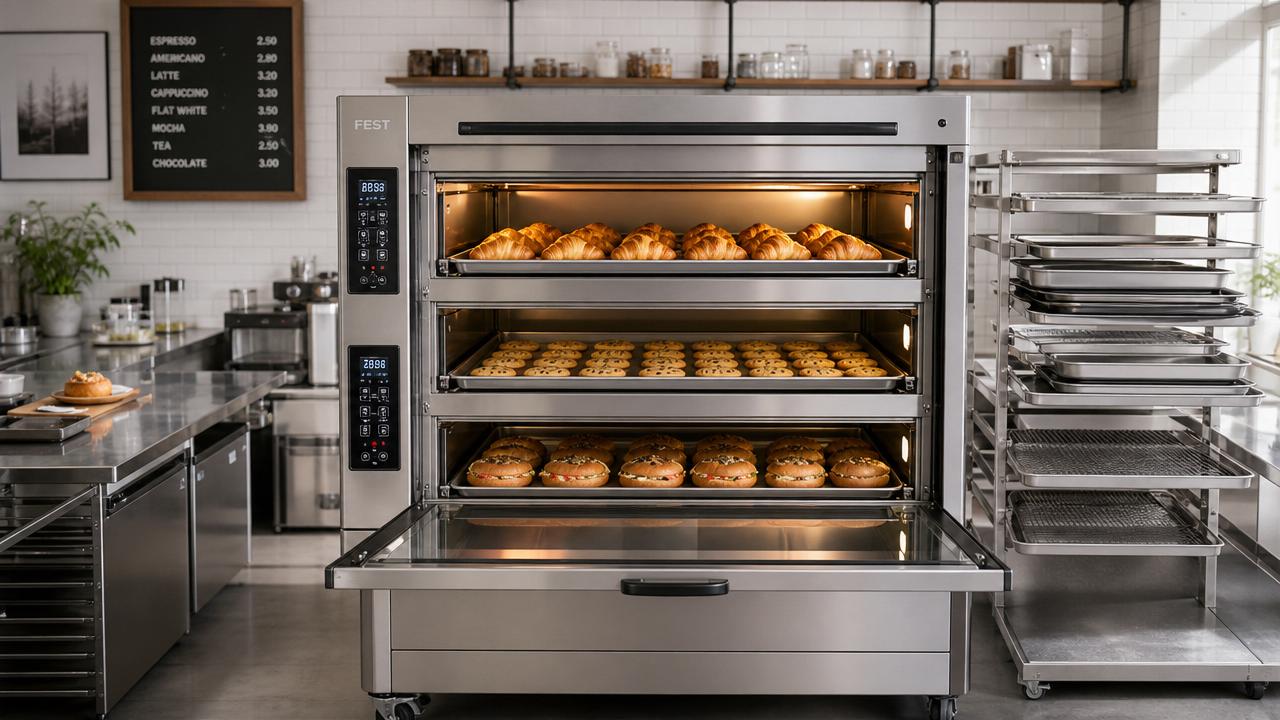 How to Choose Deck Ovens for Cafes: Size, Heat Recovery, and Daily Output