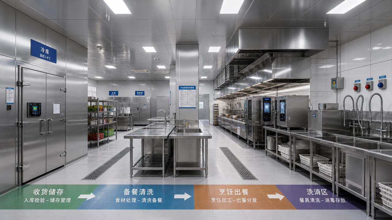 Commercial Kitchen Modular Planning Explained: Key Zones, Workflow, and Expansion Options