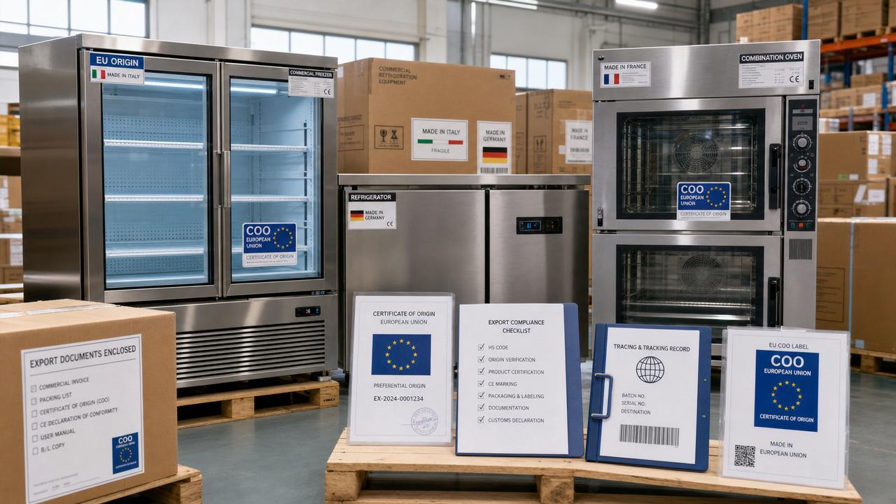 EU COO Label Rule Hits Commercial Cooling and Baking Equipment