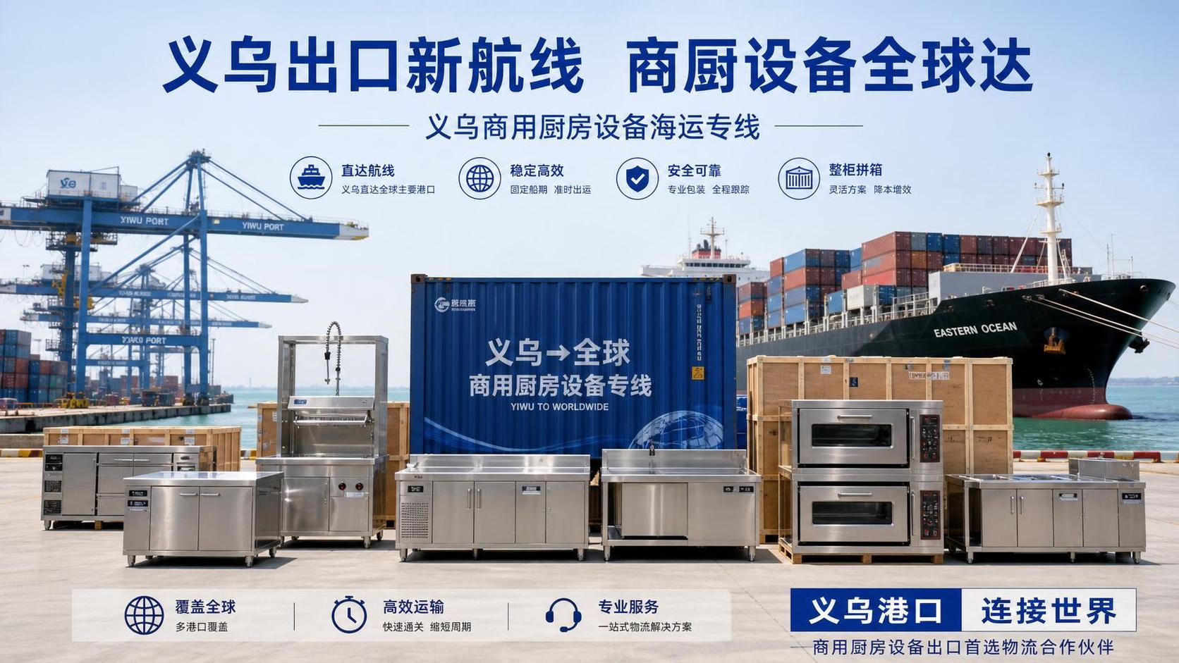 YIWU Gains Local Liner Route Option for Kitchen Exports