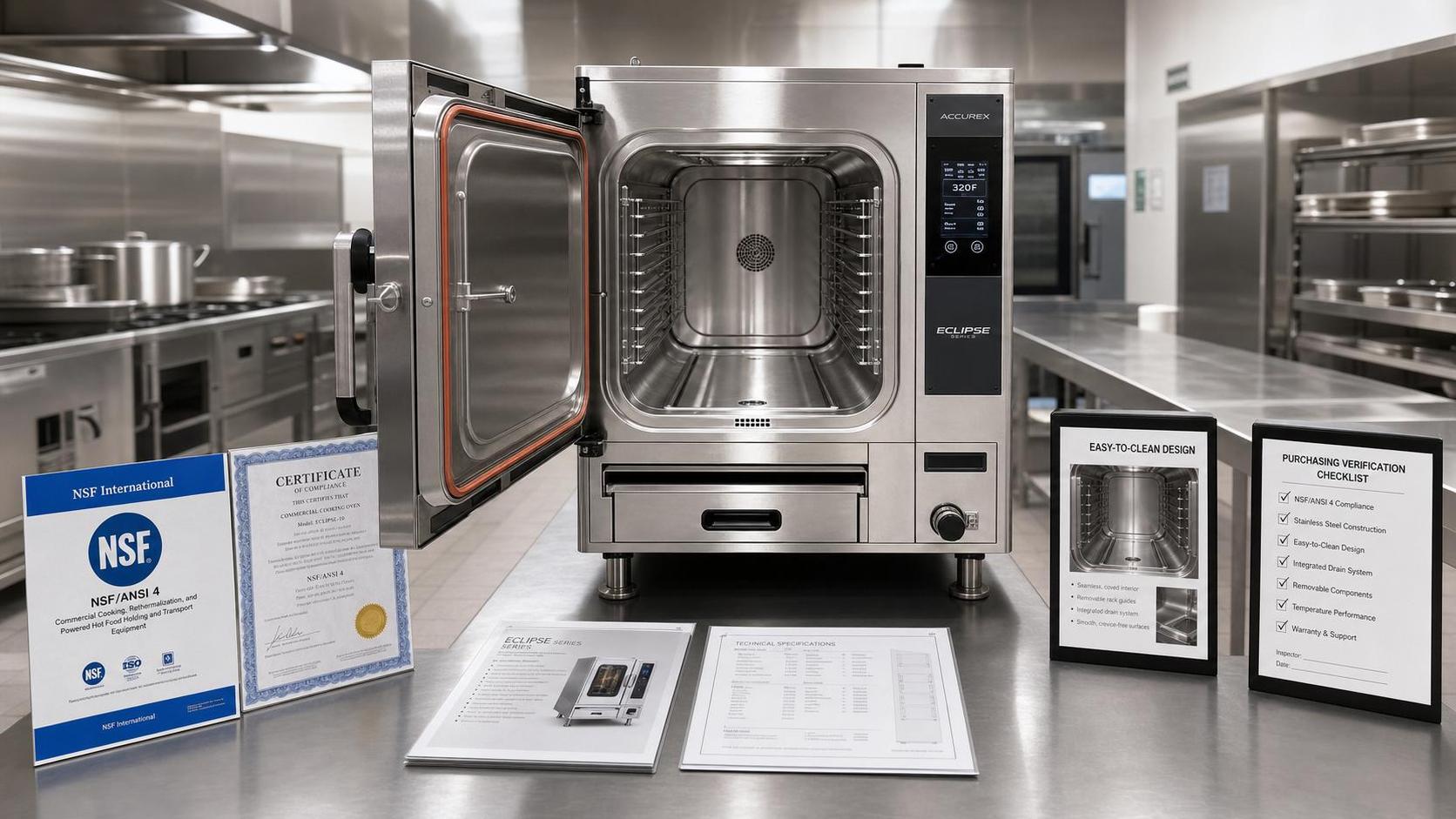 NSF Certified Commercial Ovens: What Compliance Buyers Should Check Before Ordering
