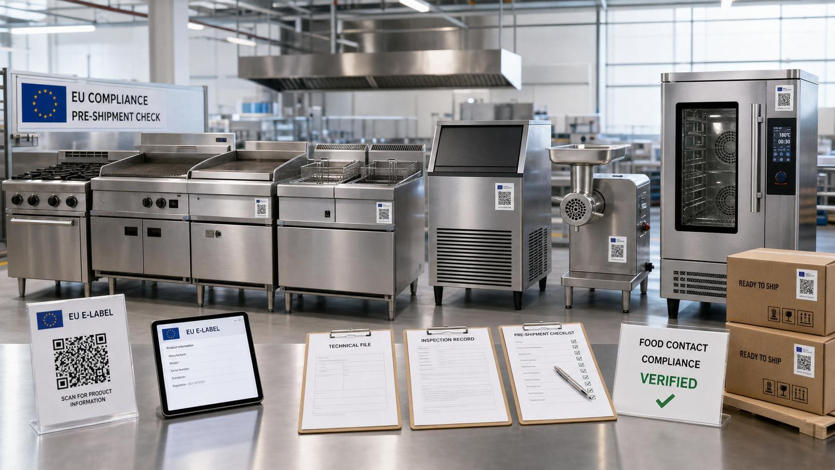 EU Tightens e-Labels for Food Contact Equipment