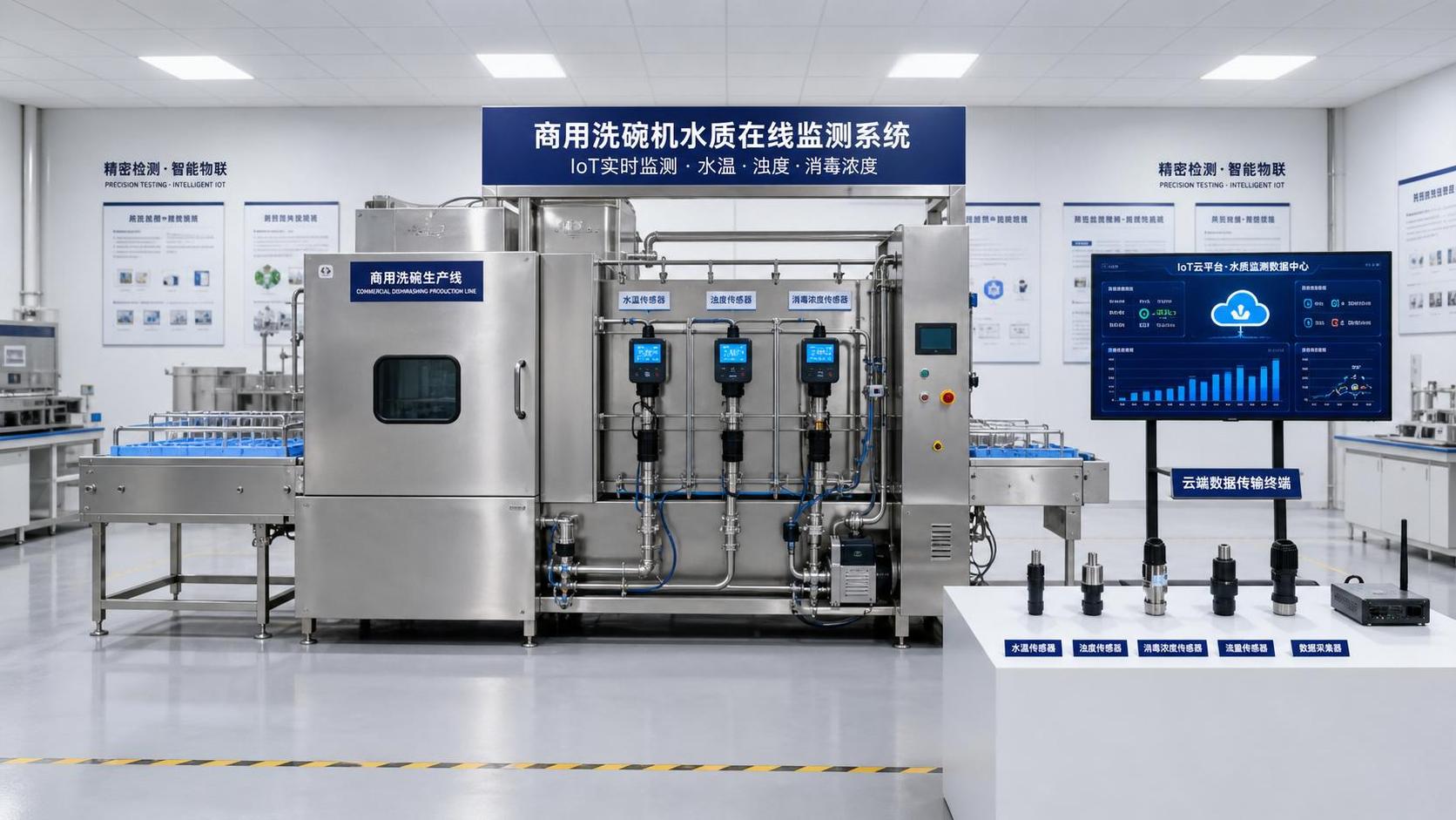 FDA Makes IoT Water Monitoring Mandatory for Dishwashing Lines