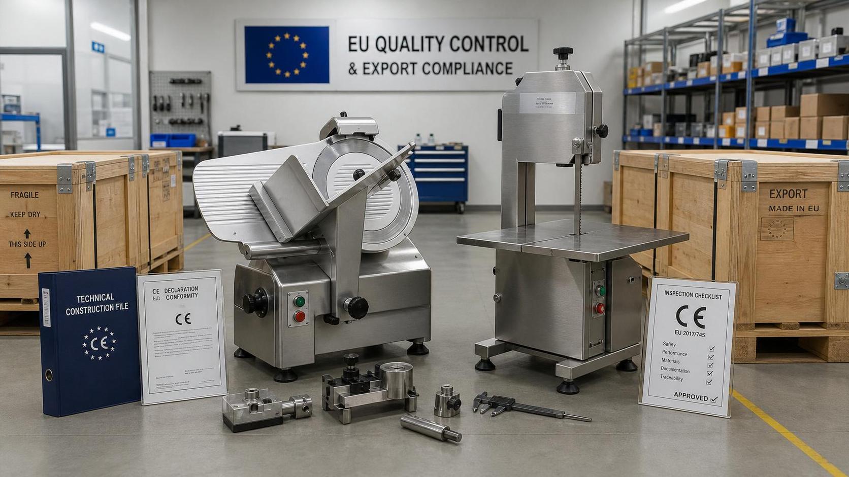 EU CE Rule Takes Effect for Meat Slicers and Bone Saws