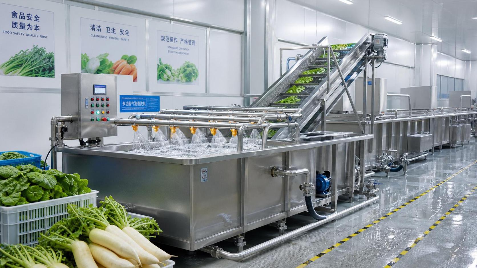 How to Evaluate a Vegetable Washing Machines Supplier for Capacity and Hygiene Compliance