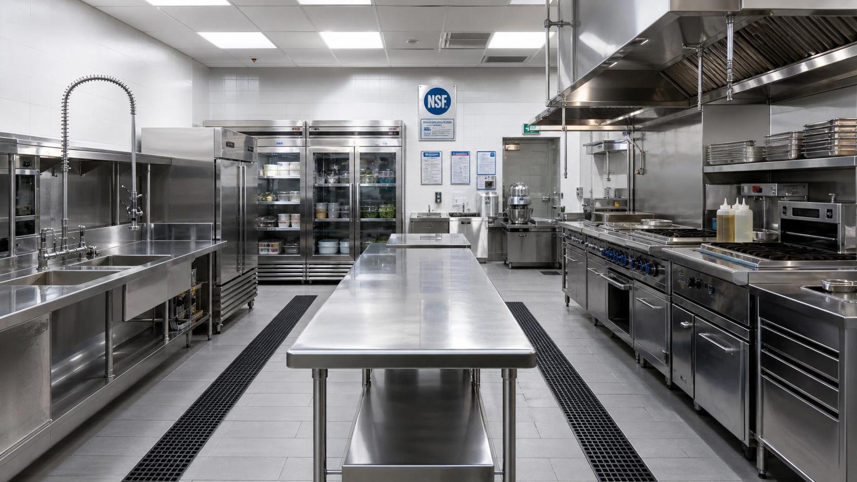Commercial Kitchen NSF Planning Explained: Layout, Materials, and Food Contact Compliance