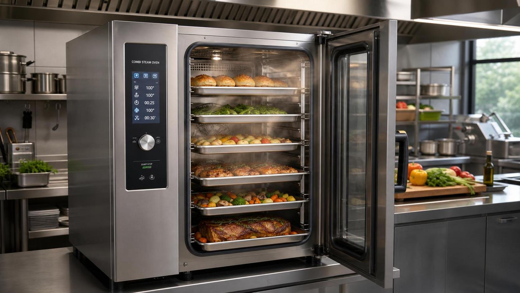 How to Choose 6 Pan Combi Ovens: Capacity, Steam Control, and Menu Fit
