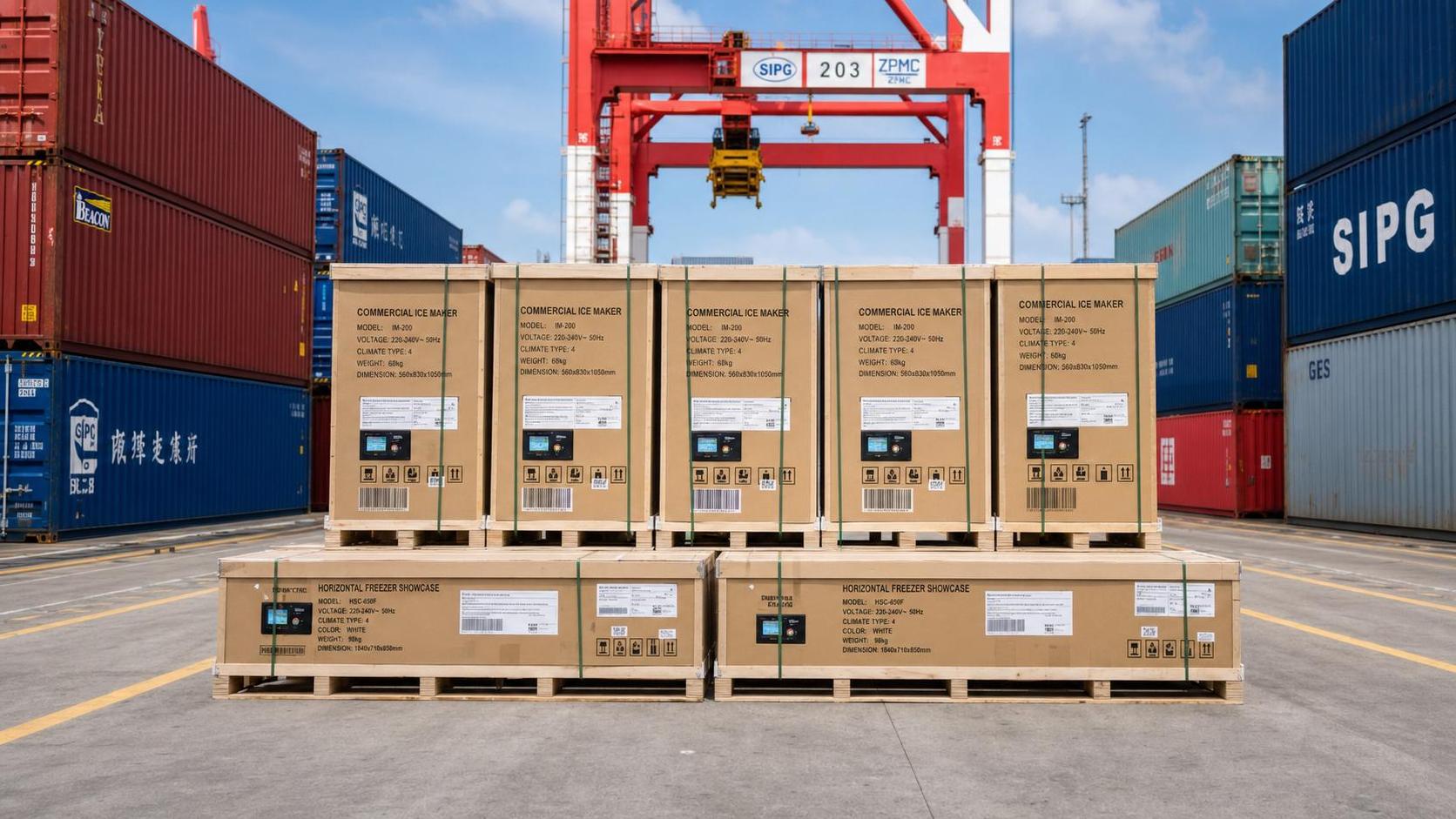 China Ports Tighten Export Checks on Cold-Chain Units