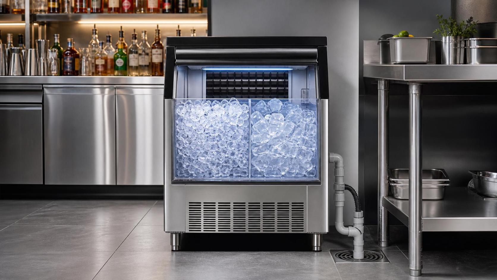 Bar Ice Machines Buying Guide: Ice Types, Output Capacity, and Drainage Requirements
