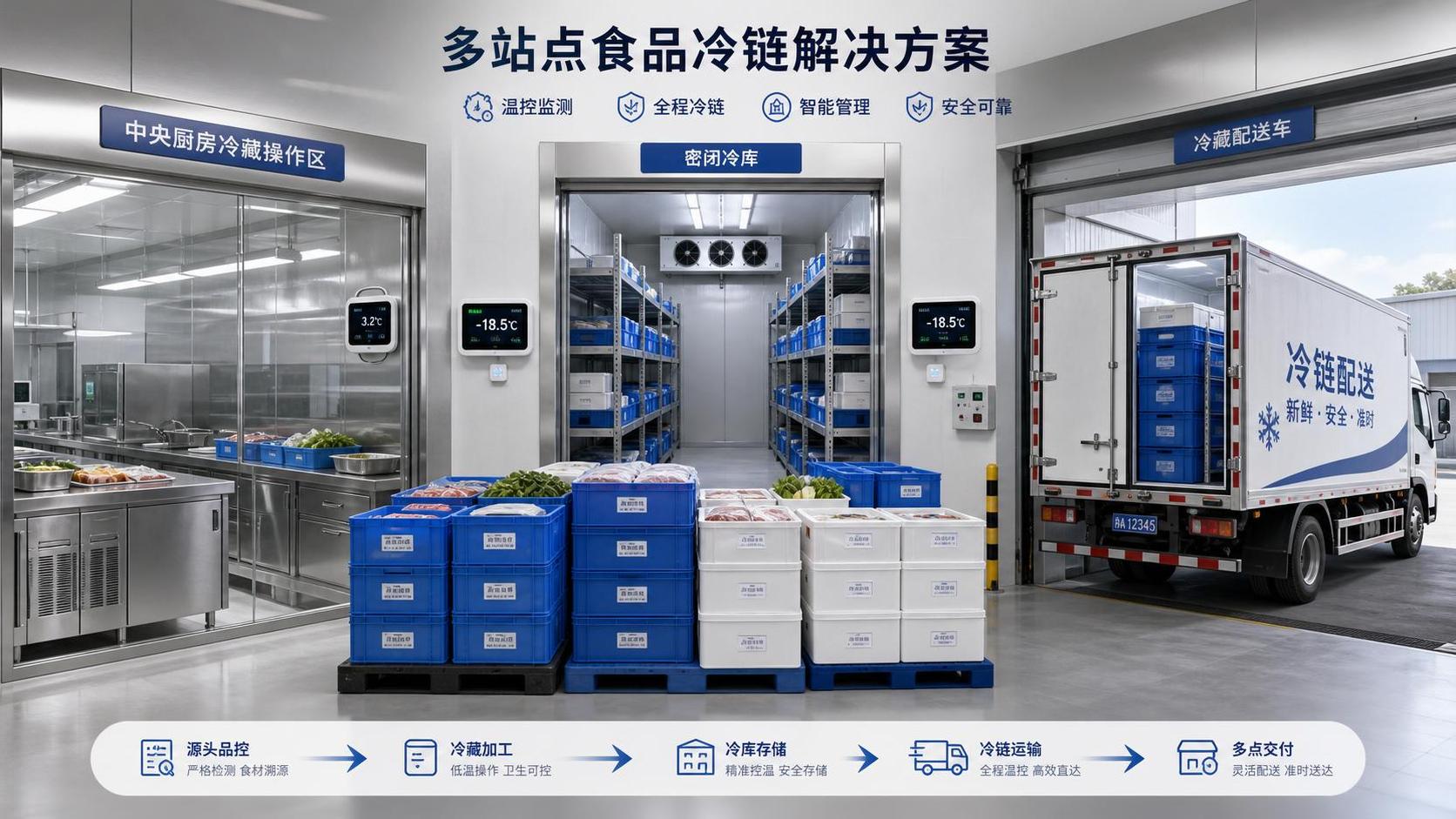 Commercial Cold Chain Solutions for Multi-Site Food Businesses: Key Links and Failure Risks