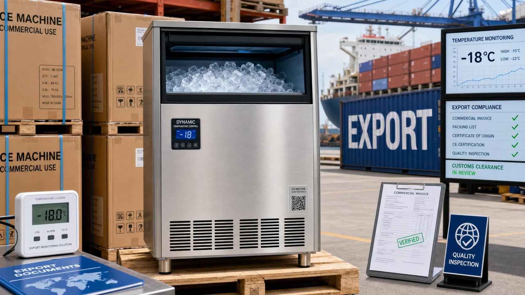 FDA Import Alert Targets Unlabeled Ice Machines