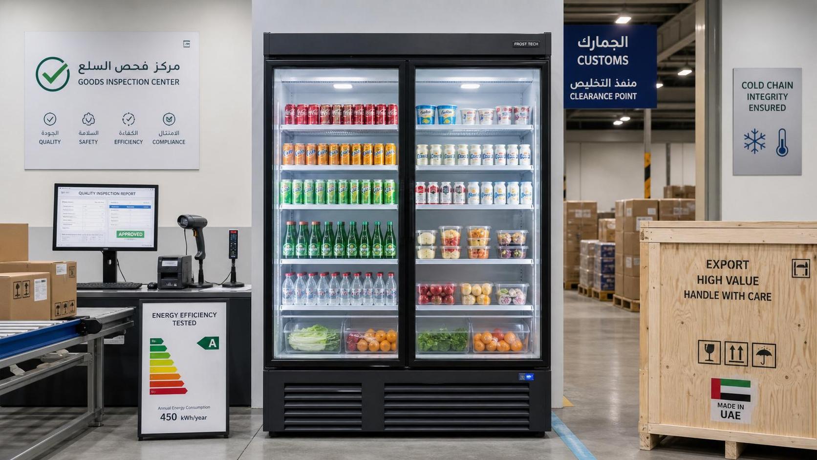 SASO Spot Checks Target Display Freezer Efficiency