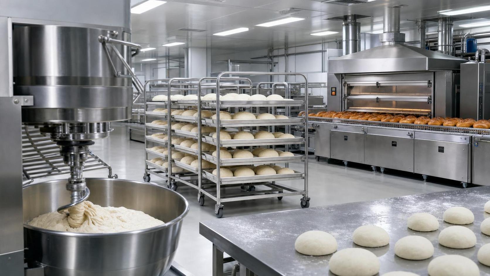 Bakery Production Workflow Explained: Key Steps From Mixing and Proofing to Baking