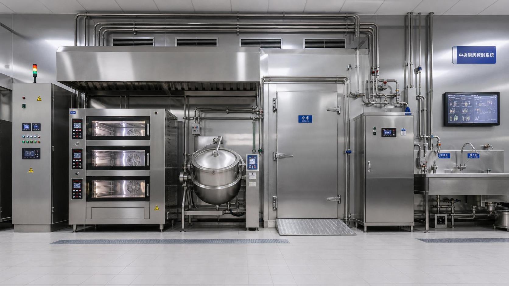 Commercial Kitchen Control Systems for Central Kitchens: Key Functions and Integration Points