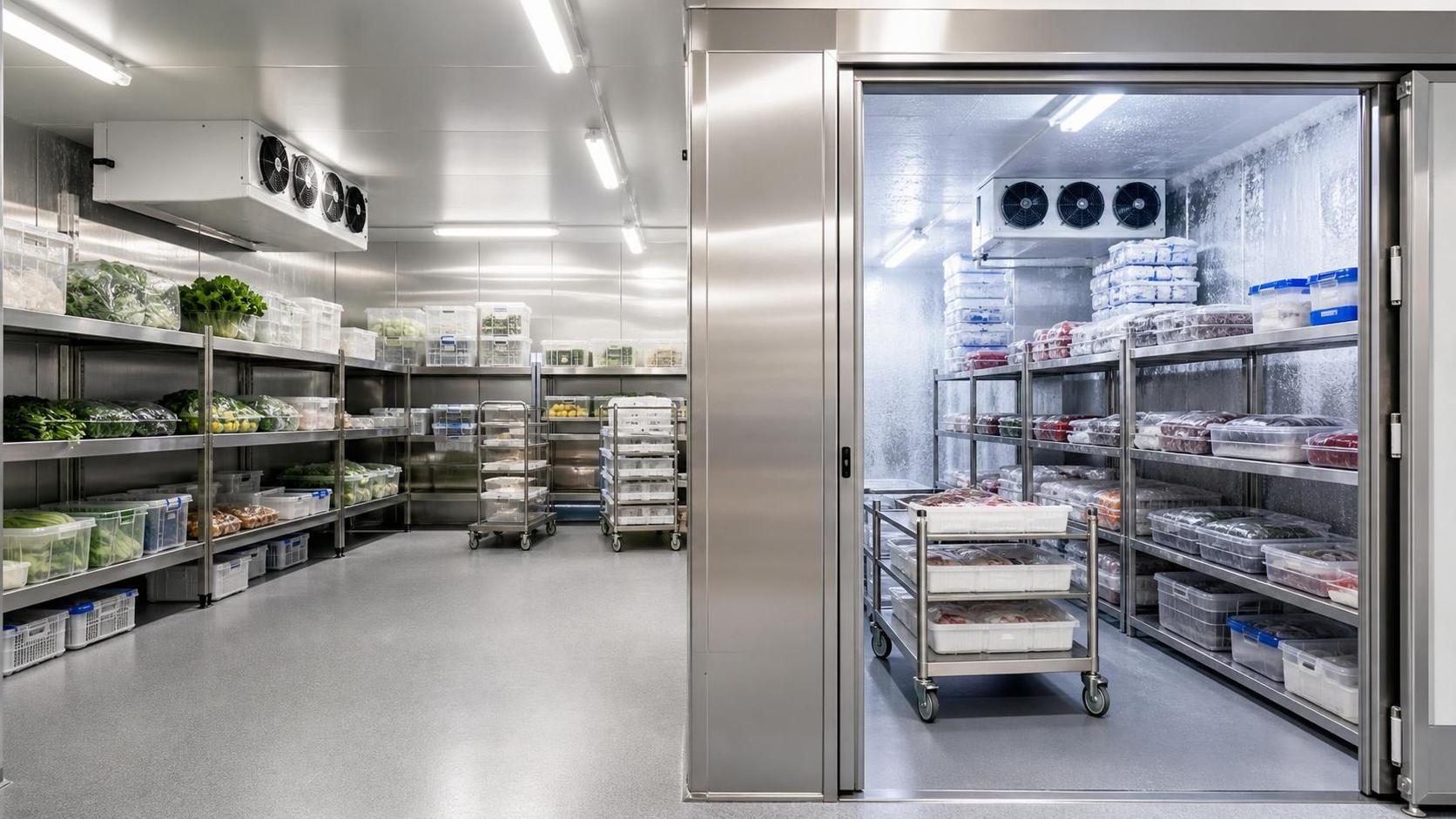 How to Size Commercial Cold Storage Systems for Restaurants and Central Kitchens