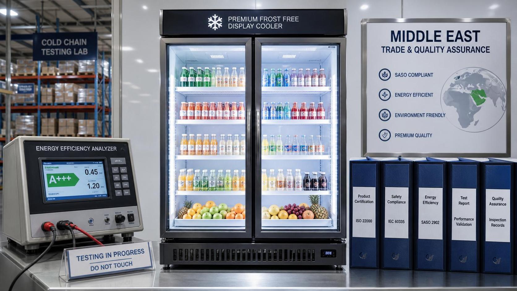 Saudi SASO Spot Checks Hit Display Freezers