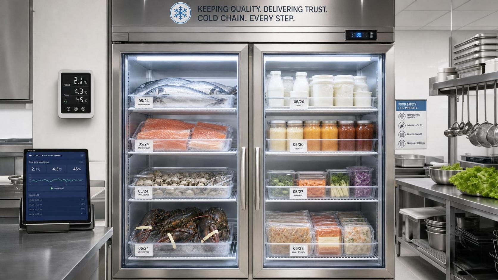 Cold Chain Operations for Restaurants: How to Reduce Spoilage and Audit Gaps