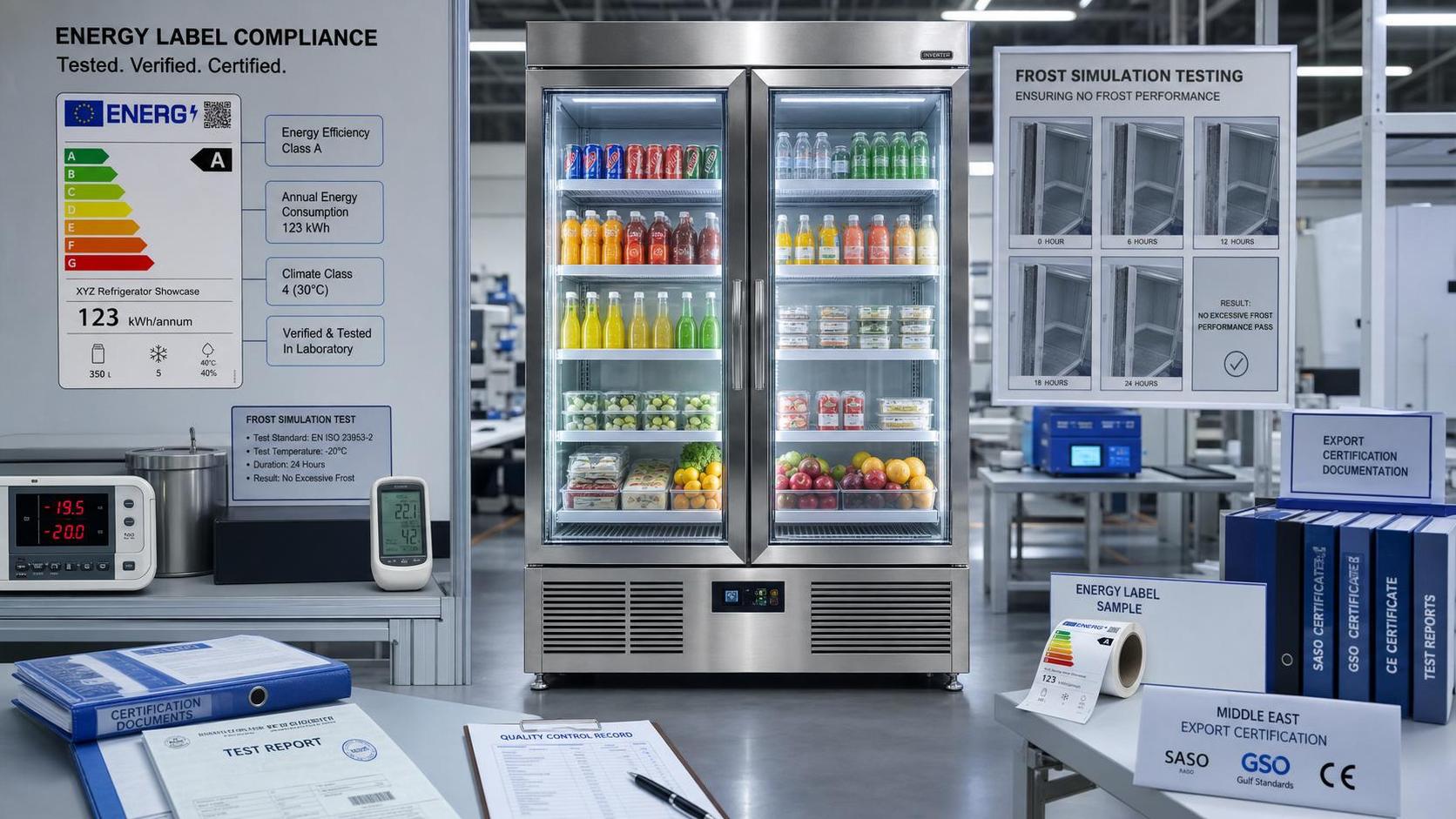 Saudi SASO adds frost-layer simulation to display freezer labels