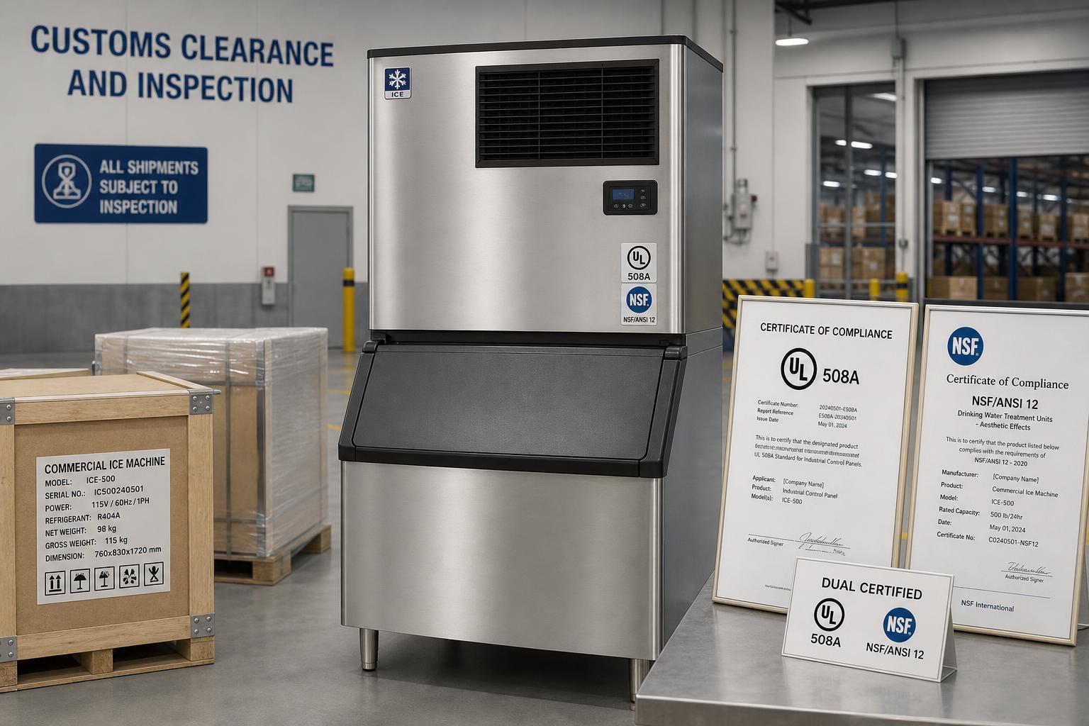 Canada Sets Dual Certification Rule for Commercial Ice Machines