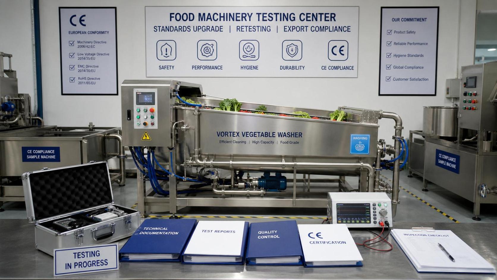 EN 1672-3 Revision Adopts ISO 16917-2 for Vegetable Washing Lines