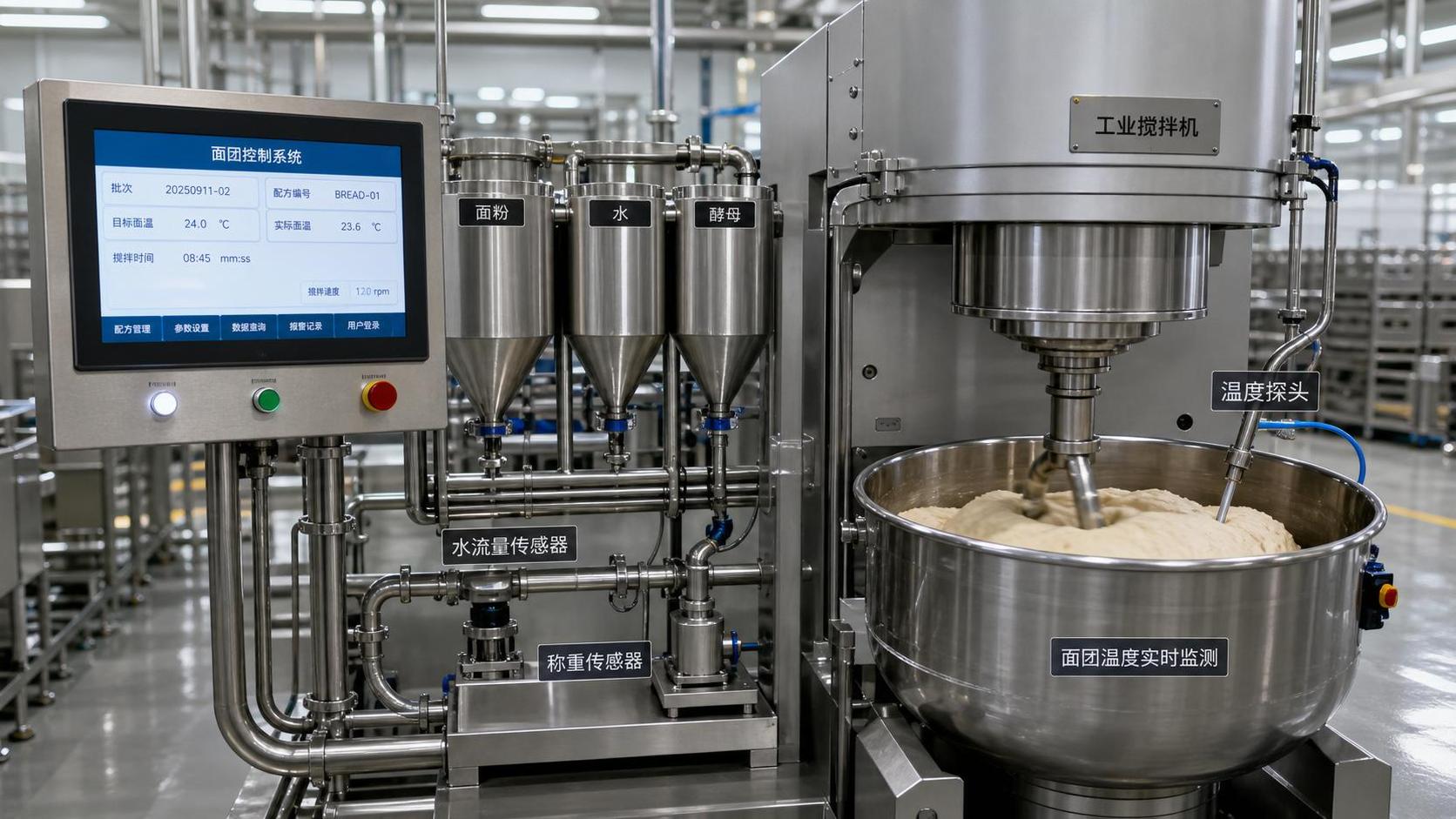 Bakery Dough Control Systems: Key Functions, Sensors, and What to Check Before Choosing