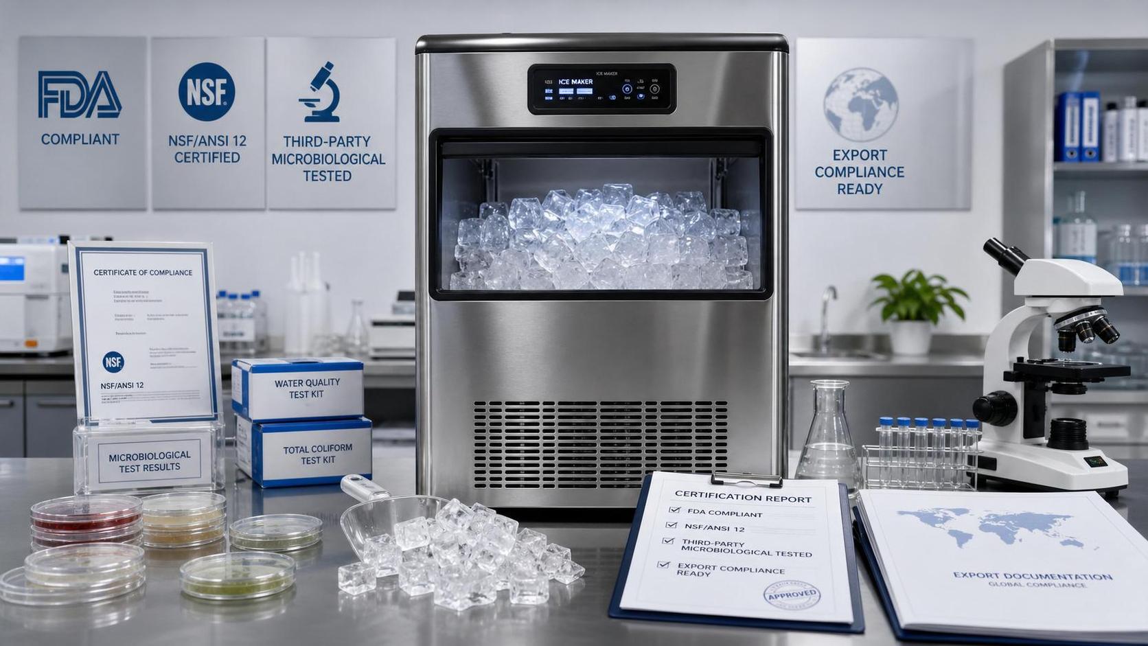 FDA Tightens NSF/ANSI 12 Data Rule for Ice Machines