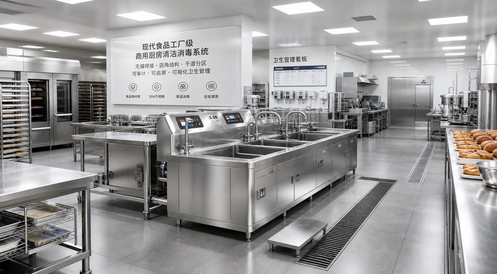 How to Choose Commercial Kitchen Sanitation Systems for Audit-Ready Food Facilities