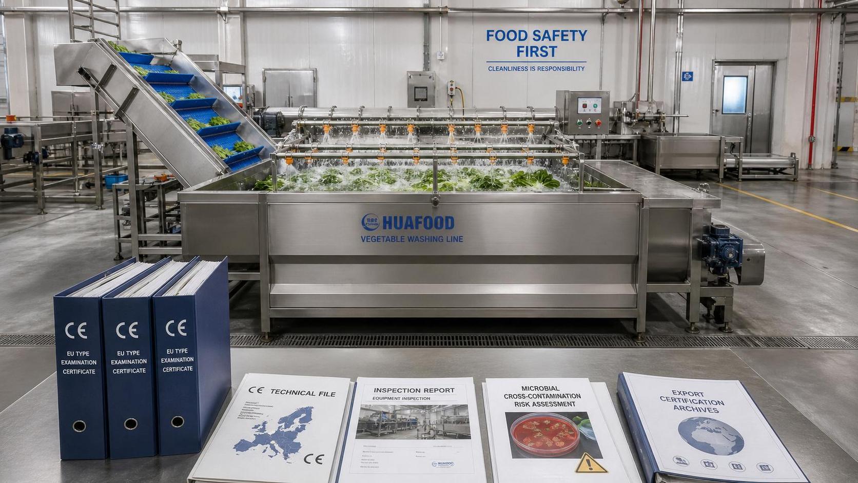 EU CE Alert Raises New Filing Requirement for Vegetable Wash Lines