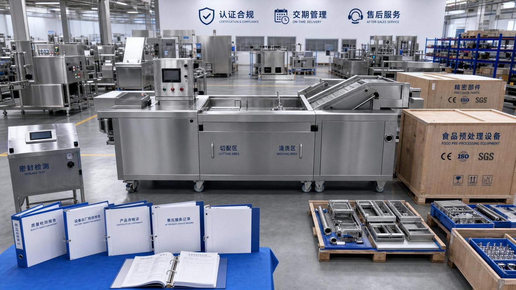 Food Prep Equipment Manufacturer Checklist: Certifications, Lead Times, and Service