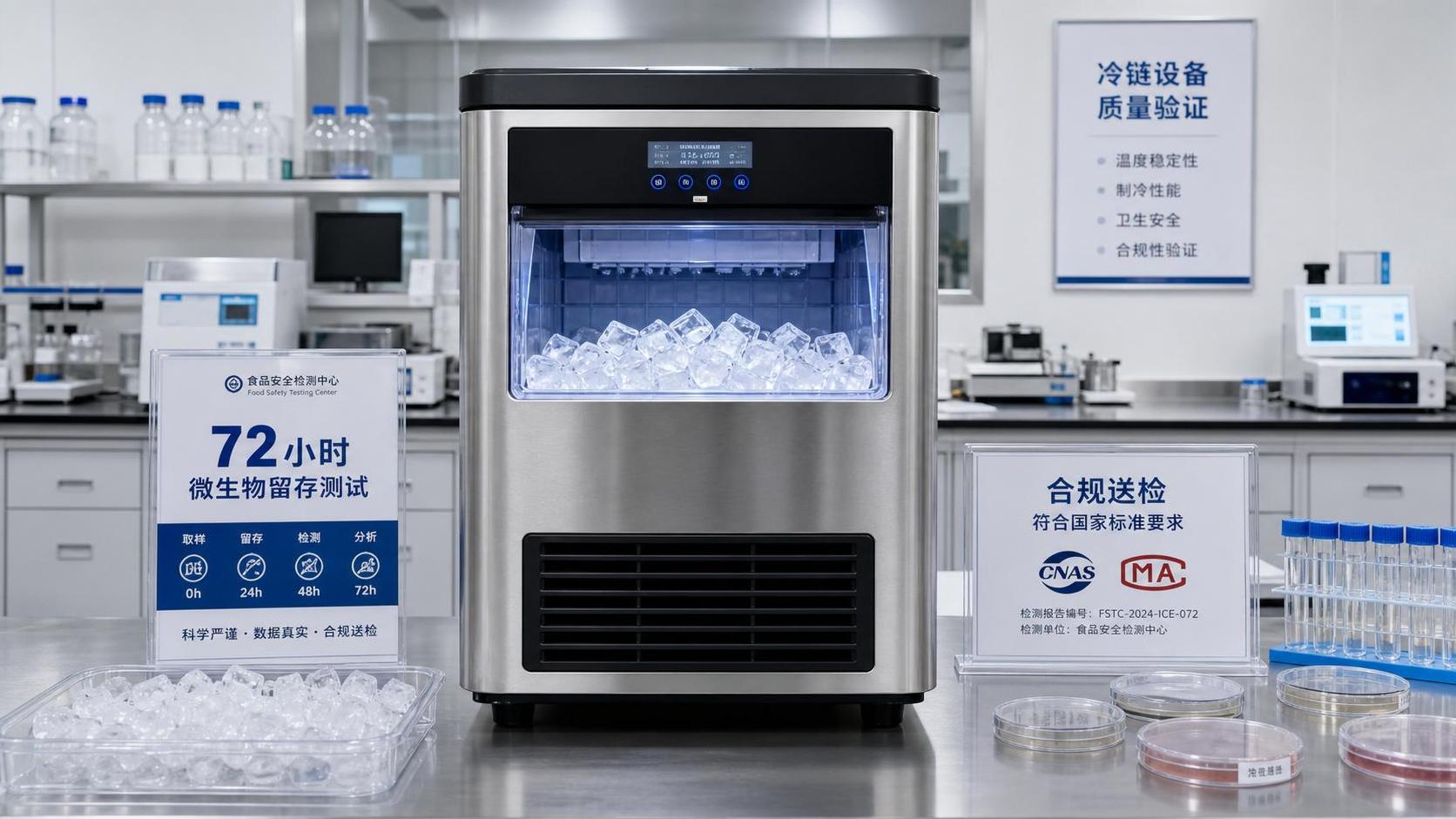 FDA Updates NSF/ANSI 12 for Ice Machine Testing