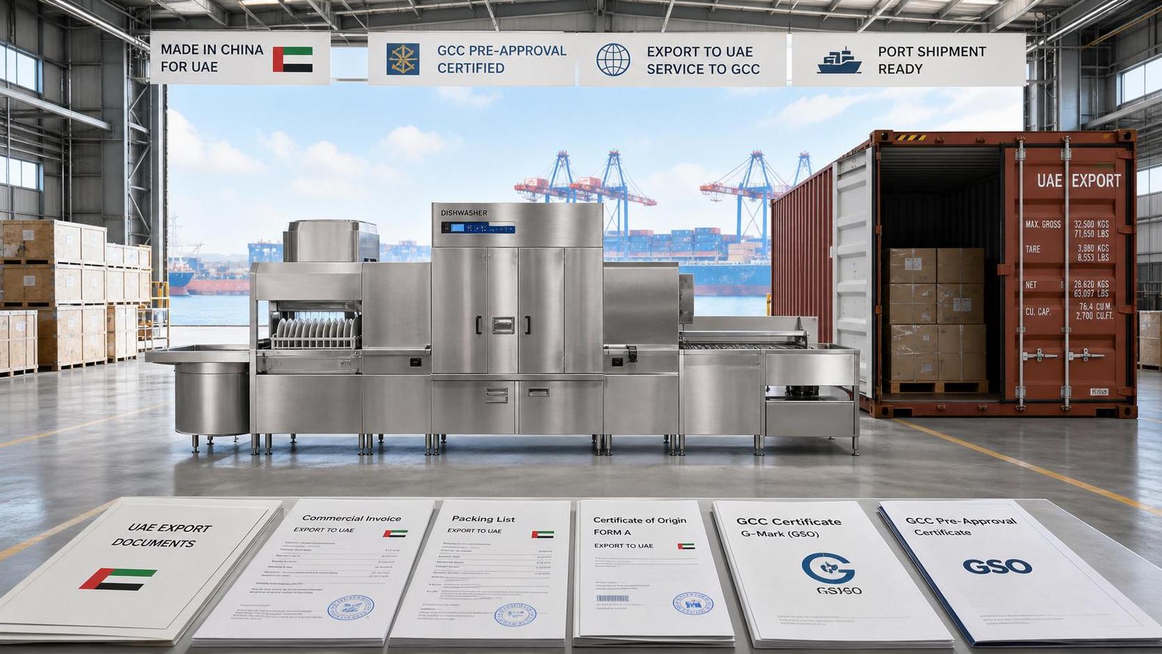 UAE Dishwashing Line Exports Now Need GCC Pre-Approval