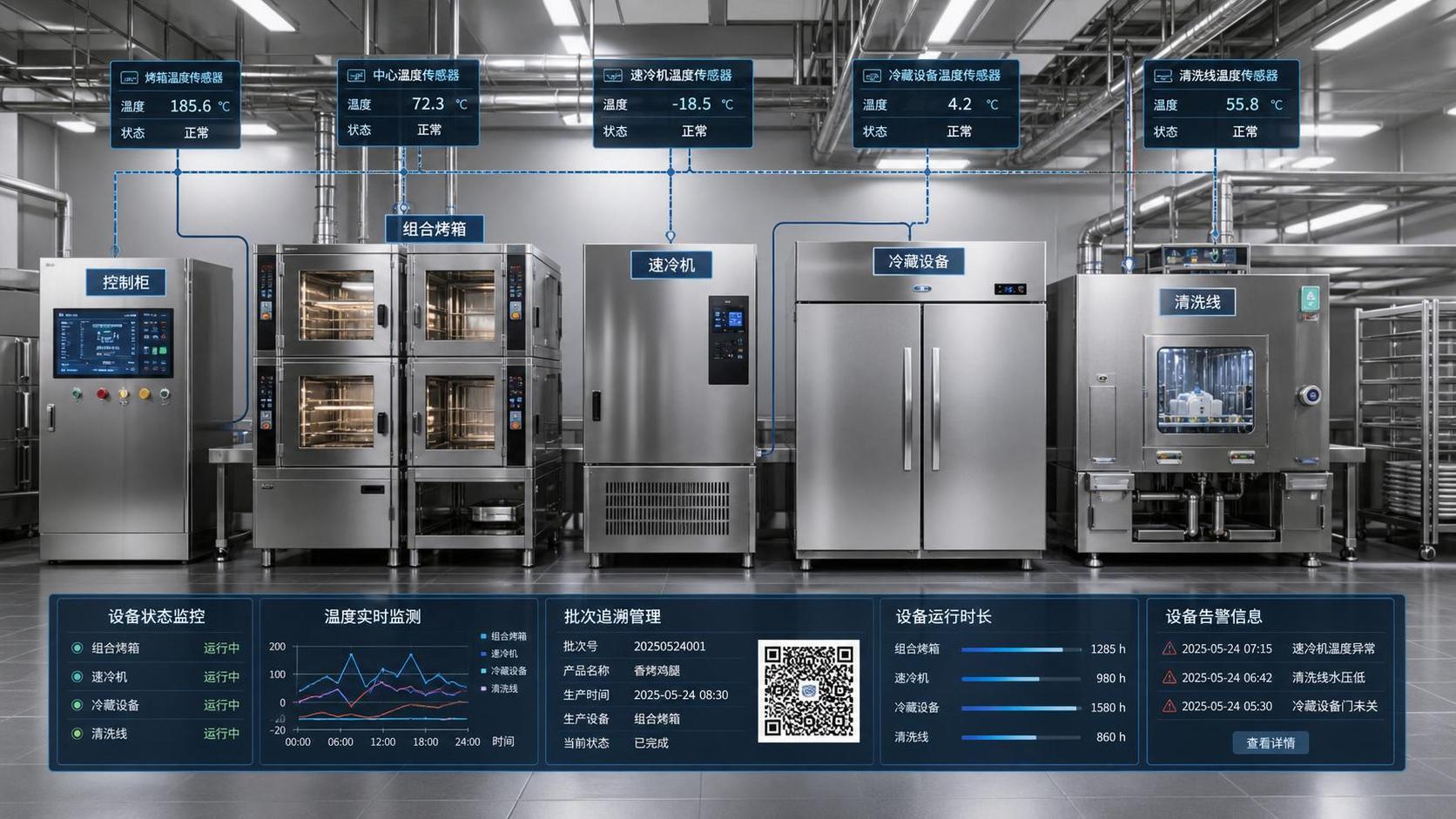 Commercial Kitchen Control Systems for Central Kitchens: Key Functions and Integration Points
