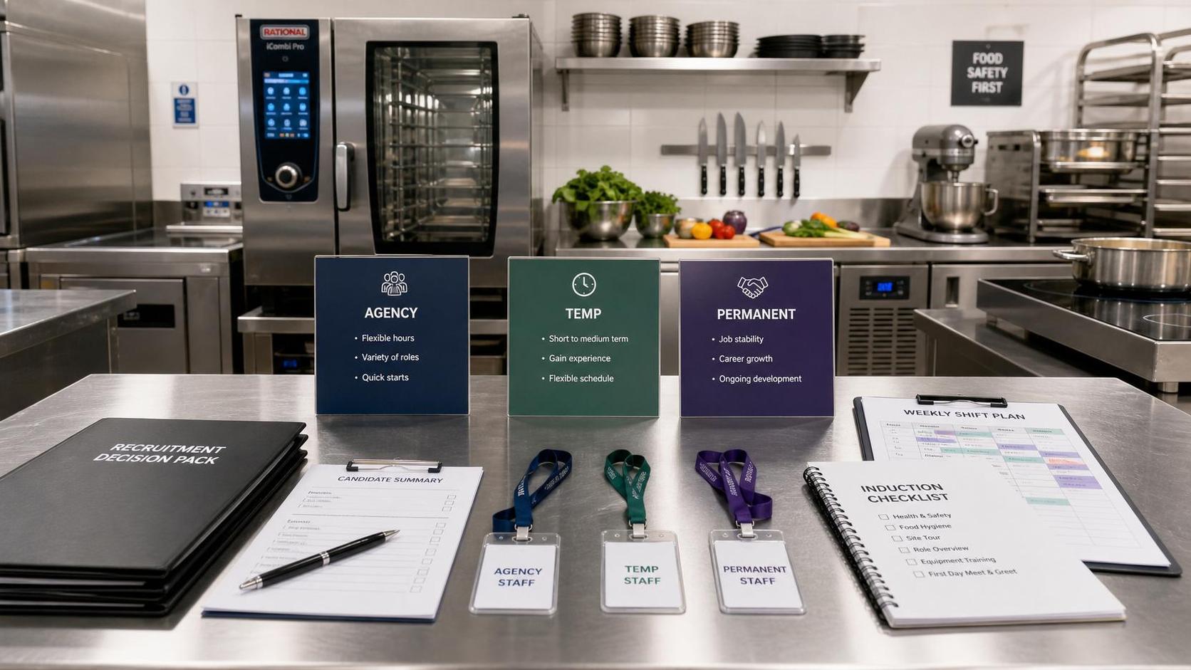 Commercial Kitchen Staffing Solutions UK: How to Compare Agency, Temp, and Permanent Hiring Options