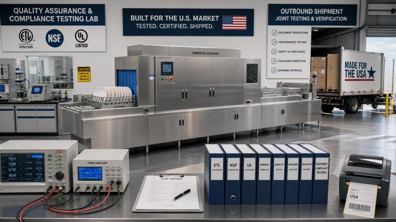 FDA Sets New NSF/ISO Test Bar for Dishwashing Lines