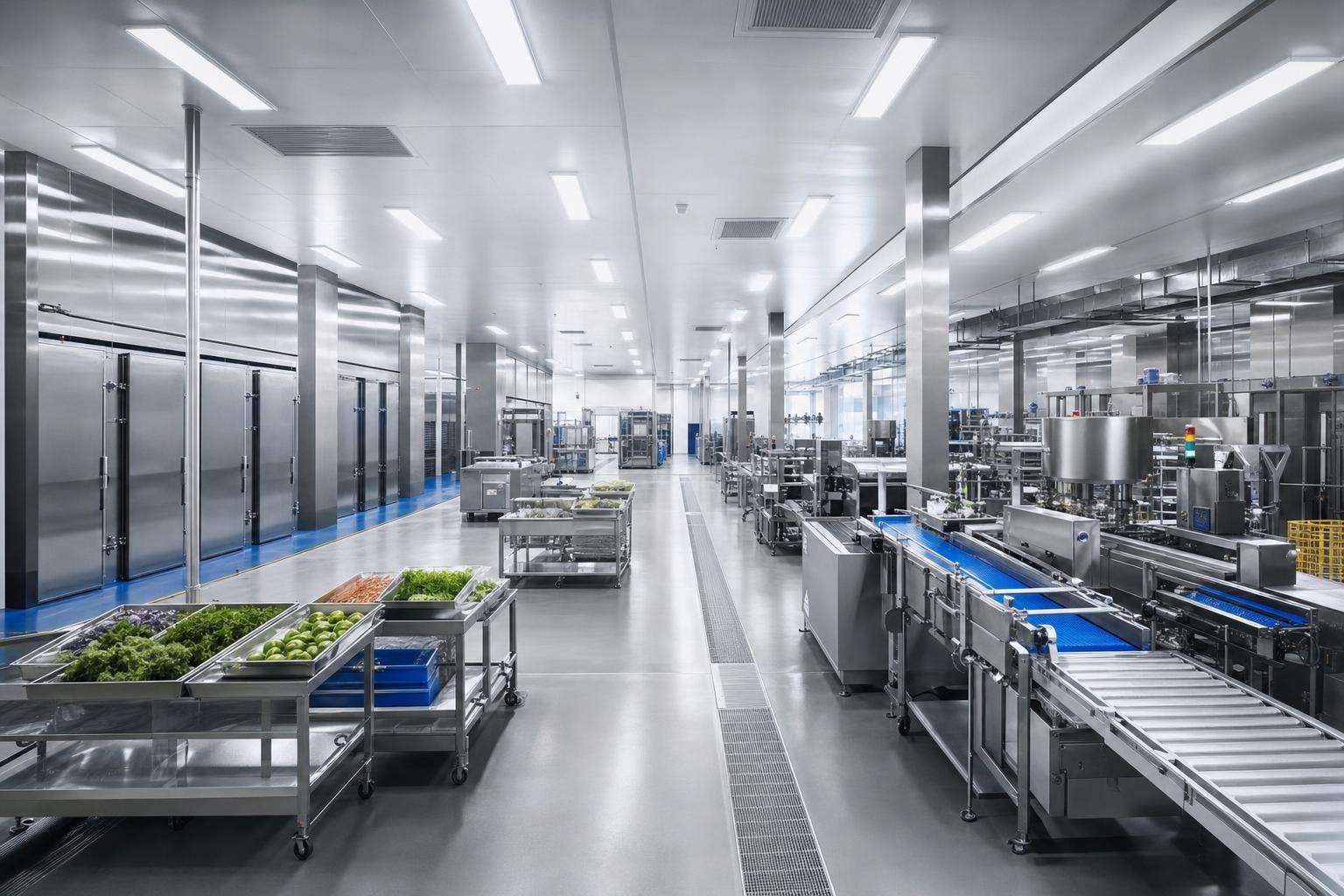 Food Factory Kitchen Layout Planning: How to Improve Workflow, Hygiene, and Space Use
