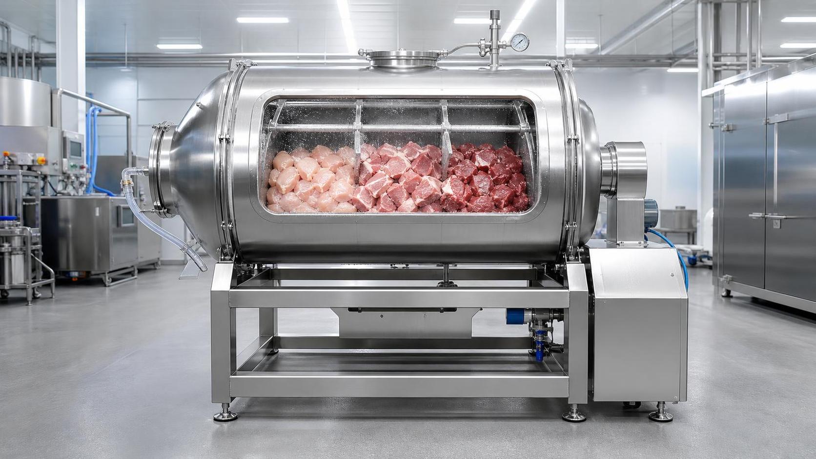 How to Choose a Vacuum Tumbler with Variable Speed for Different Meat Products