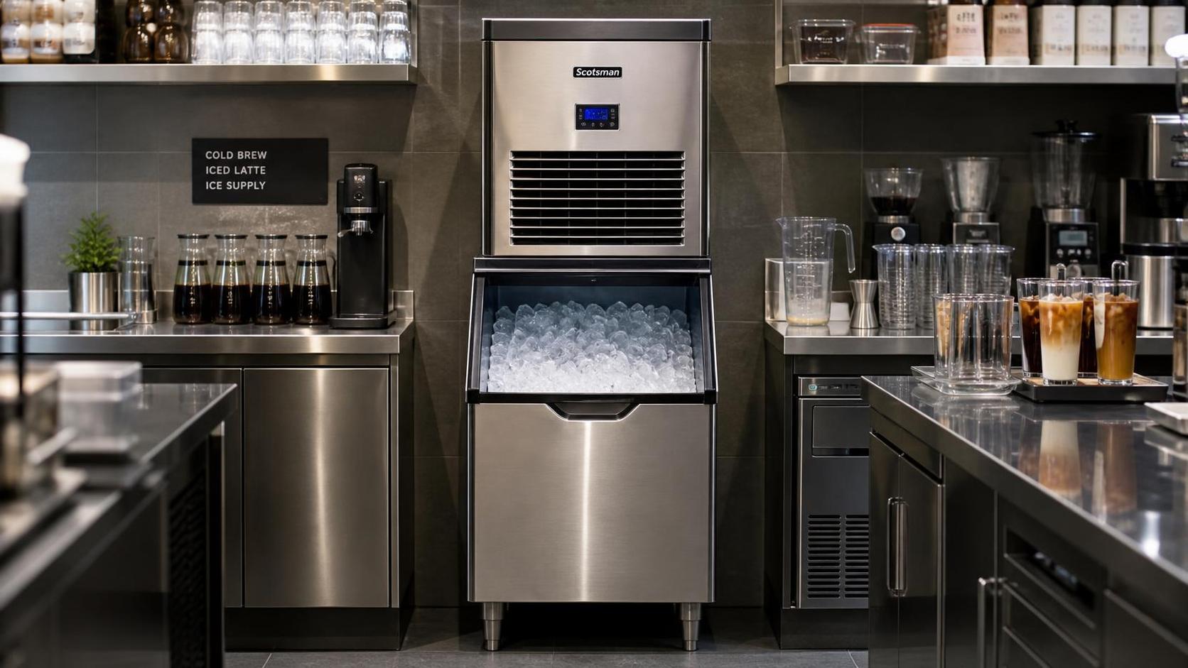How to Choose Ice Machines for Cafes Based on Daily Output, Peak Hours, and Space