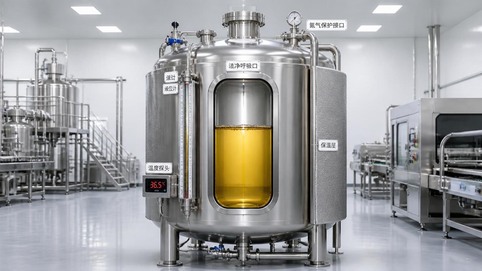 How Temperature and Headspace Affect Edible Oil Storage Tank Performance