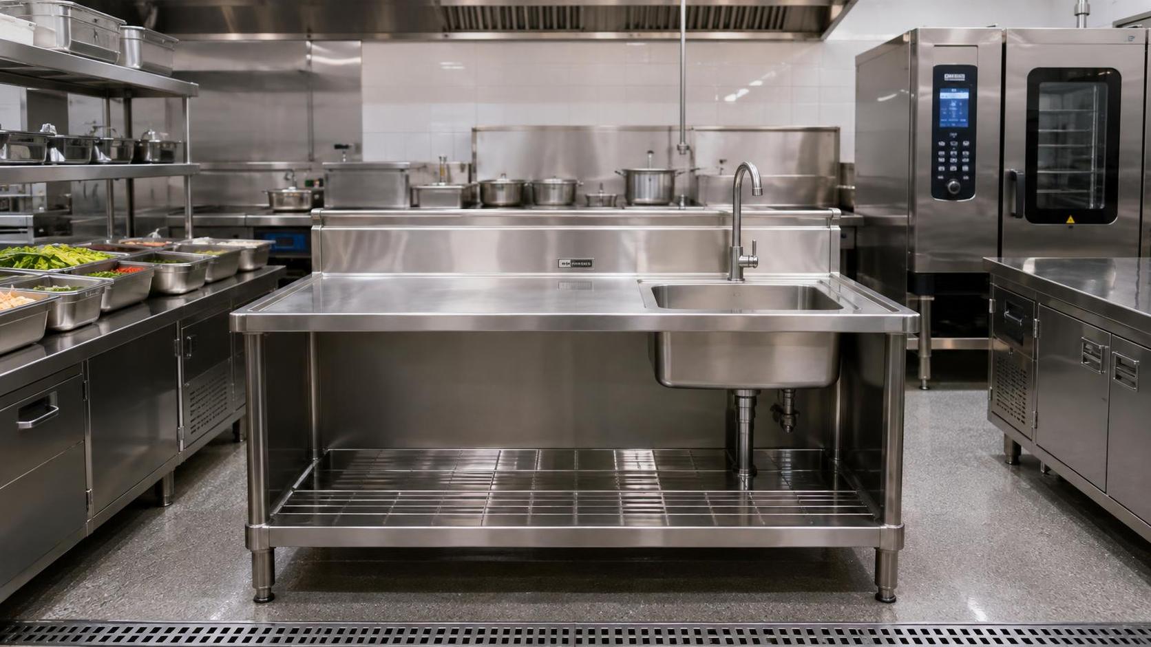 How to Specify Easy-Clean Kitchen Workstations for High-Volume Food Prep