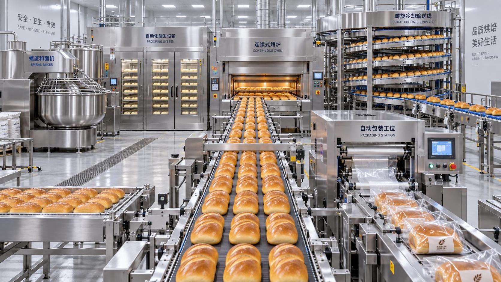 How Commercial Bakery Production Technology Improves Throughput and Batch Consistency