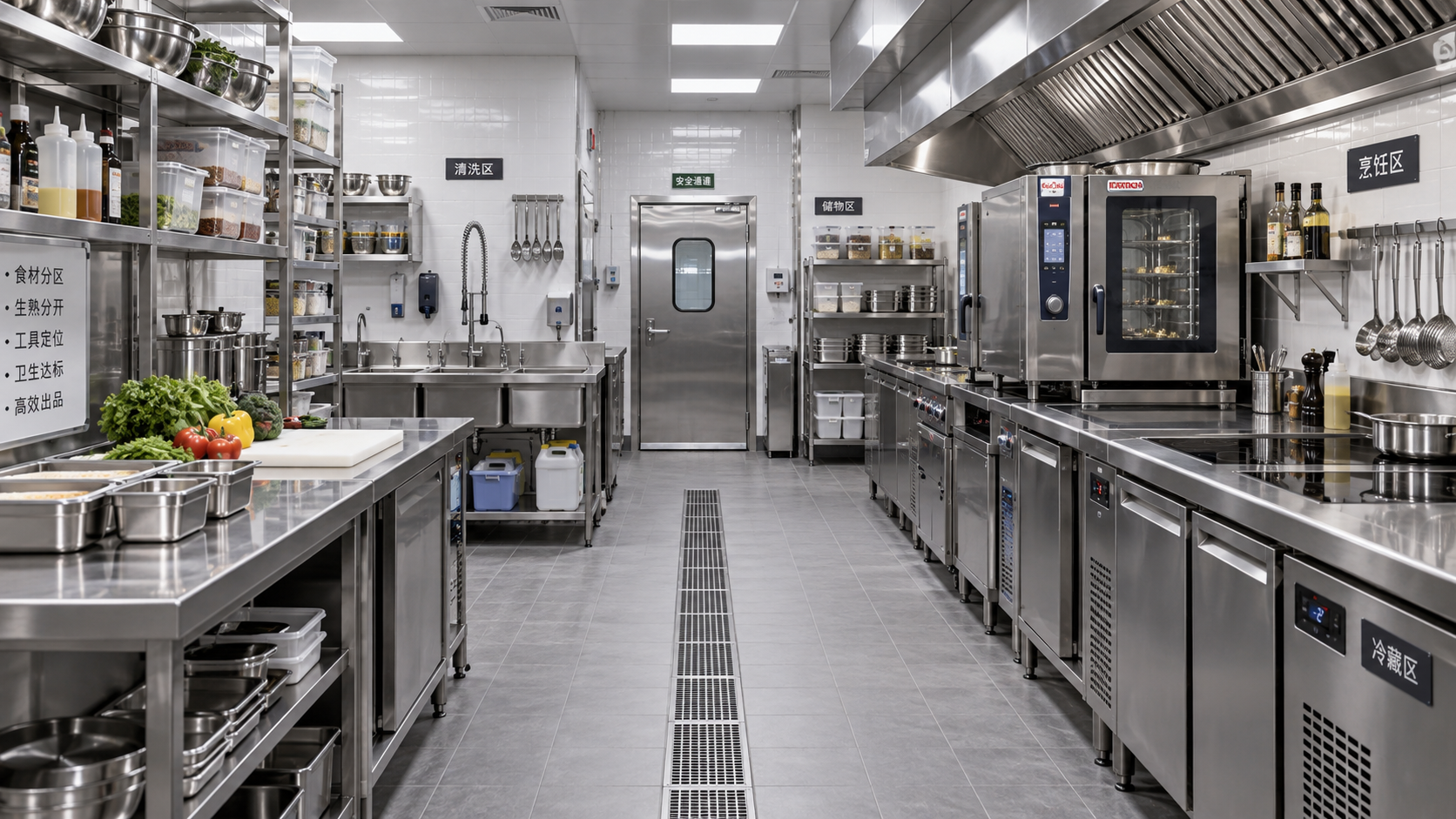 Space-Efficient Kitchen Layouts for Small Commercial Kitchens: Key Planning Rules