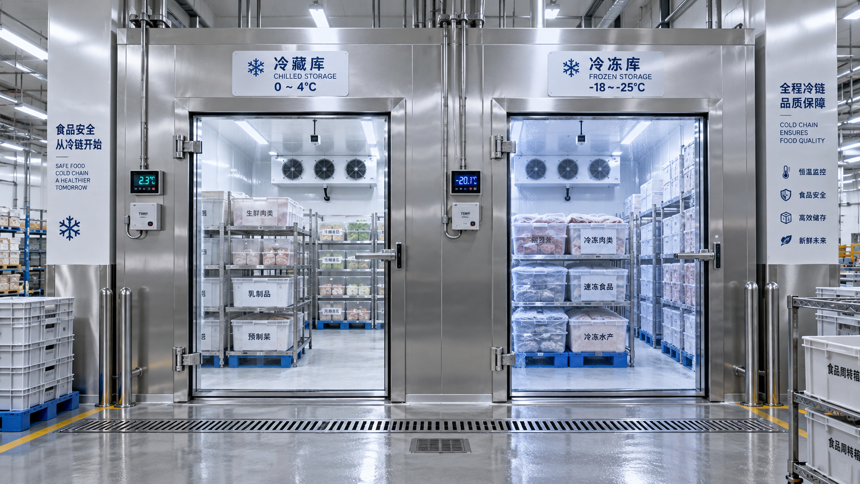 How Should a New Food Factory Choose Commercial Refrigeration?