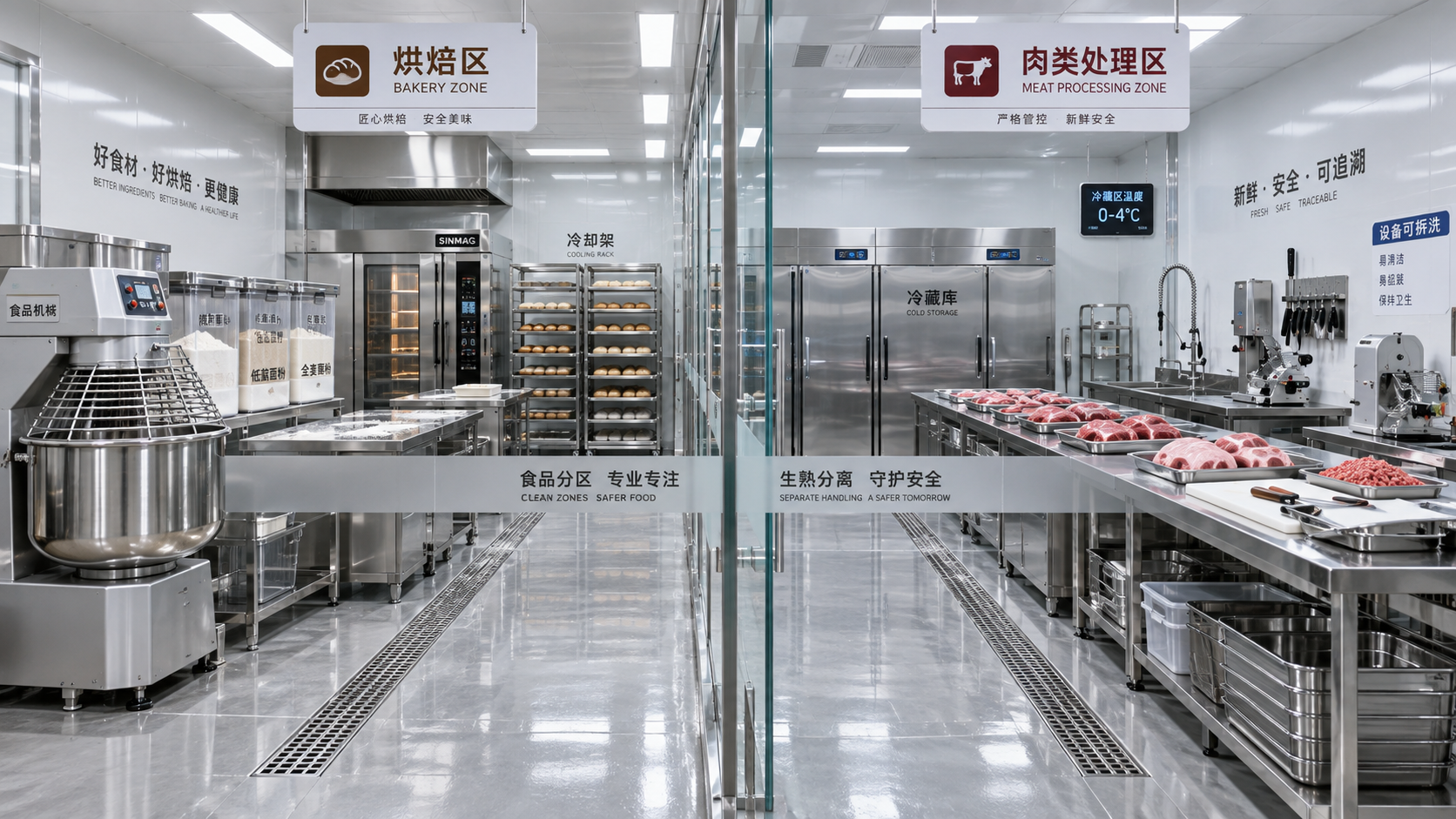 Are Food Hygiene Standards the Same for Bakeries and Meat Kitchens?