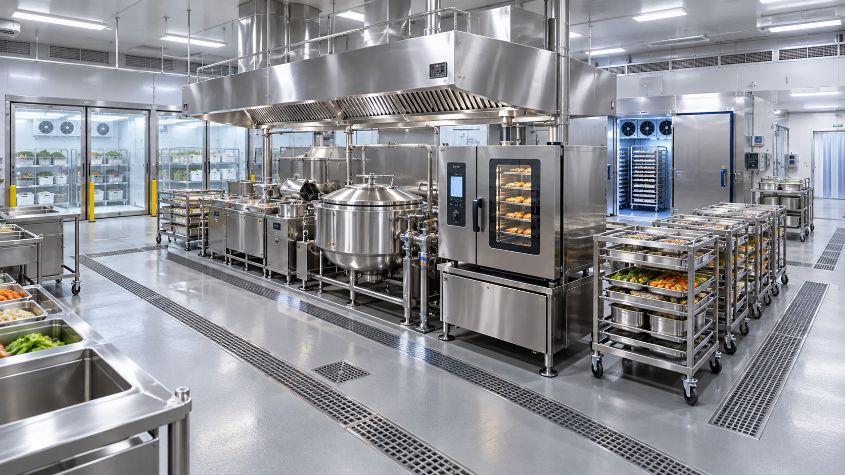 How to Specify Central Kitchen Catering Equipment for High-Volume Meal Production