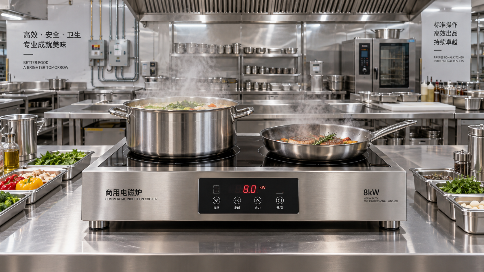 How to Specify an 8 kW Induction Cooker for High-Volume Commercial Kitchens