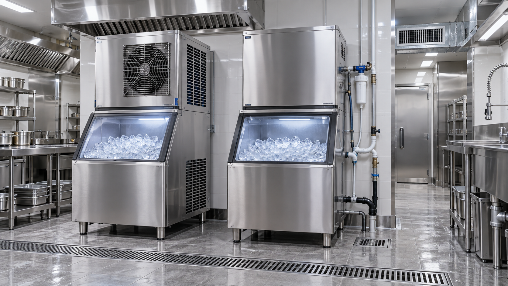 Air-Cooled or Water-Cooled Ice Machines: Match Capacity to Site Conditions